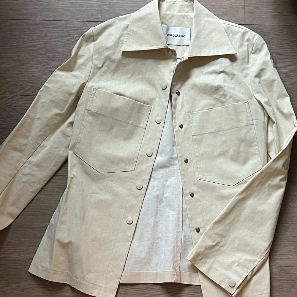 Low classic rain coat